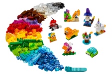 Lego 11013 Classic Creative Transparent Bricks Building Set