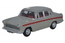 Oxford Diecast 76ACF002 Austin Cambridge Armadillo Beige And Red