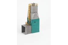 BACHMANN SCENECRAFT 44-052 CONCRETE MIXING HOPPER PRE-BUILT