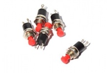 Gaugemaster GM516 Red Push To Make Switches (5)