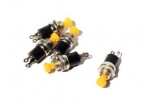 Gaugemaster GM518 Yellow Push to Make Switches (Pack of 5)