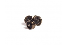 GRAHAM FARISH 379-410 WAGON WHEELS 3 HOLE DISC X 10 AXLES