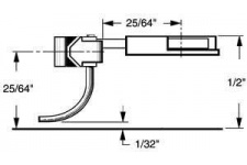 KADEE KDE29 20 SERIES COUPLER LONG (25/64'') OVERSET SHANK (2PR)