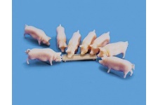 Modelscene 5108 Pigs And Trough Figure Set