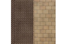 Metcalfe PN903 (prev PN111) Paving & Cobblestone Sheets N Gauge Material Pack