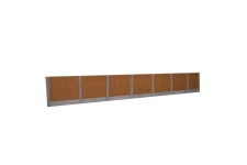 adt-models-atd003-timber-fence-with-concrete-posts-brown-oo-gauge