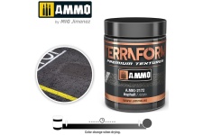 Ammo MIG2172 Terraform Asphalt For Modelling Tarmacked Surfaces.