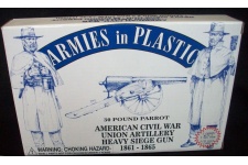 Armies In Plastic 5500 1:32 Scale Union Artillery 30lb Parrot Gun and Figures