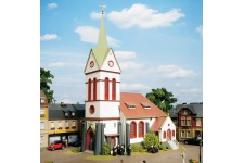 Auhagen 11370 Small Town Church Kit For HO/OO Gauge Model Railways