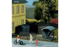 Auhagen 99030C Tester Kit C Shed with Bicycle Racks HO / OO Gauge Plastic Kit