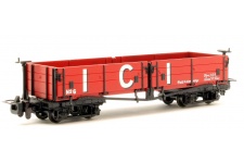 Bachmann Narrow Gauge 393-056 Open Bogie Wagon ICI Red