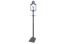 Berko BL26 OO Scale Yard Gas Lamp Yellow With Working LED