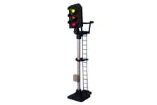 Berko B503 3 Aspect (R/Y/G) Standard Square Head OO Scale Model Railway Signal