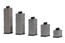Busch 12387 Bridge Ramp Pillars