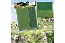 Busch 7385 Moss Fine Light / Mid Green Flora Fleece