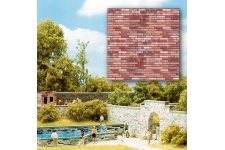 Busch 7425 Red Brick Card Sheets 2