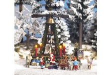 Busch 1415 Christmas Pyramid OO / HO Scale Plastic Kit