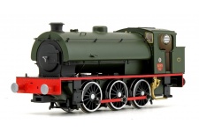 EFE Rail E85006 J94 Saddle Tank Army 92 'Waggoner' Army Green Front Left