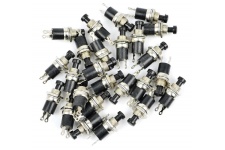 Gaugemaster BPGM513 Black Push to Make Switches 25