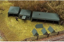 Gaugemaster GM440 Fordhampton Military Tents (7) Example Layout