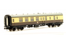 graham-farish-374-082a-br-mk1-bck-brake-second-corridor-chocolate-and-cream