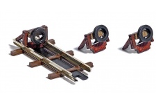 HO/OO Narrow Gauge Buffer Stop (Pack of 3)