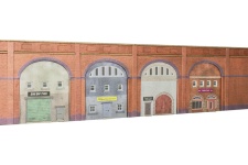 Metcalfe PN980 Railway Arches N Gauge Card Kit