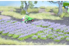 Noch 7136 Lavender Strips (18) and Tufts (18)