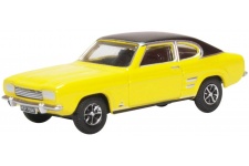 Oxford Diecast 76CP001 Ford Capri Mk1 Maize Yellow