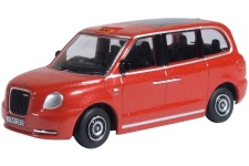 Oxford Diecast 76TX5002 Tupelo Red LEVC TX Taxi 1:76 Scale Diecast Model