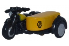 Oxford Diecast NBSA001 Motorbike Sidecar AA