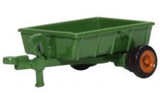 Oxford Diecast NFARM005 Farm Trailer Green