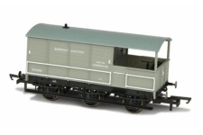 Oxford Rail OR76TOA003 Toad Brake Van BR 6 Wheel Plated Bordesley Junction