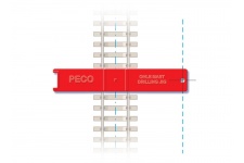 Peco LC-115 Catenary Mast Installation Jig (Pack of 2)