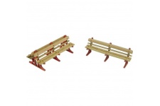 Metcalfe PO502 Platform Benches OO Gauge Card Kit