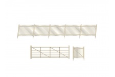 Ratio 432A SR Precast Concrete Pale Fencing Gates