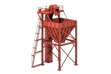 Ratio 547 Locomotive Coaling Tower OO Gauge Plastic Kit