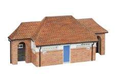 Bachmann Scenecraft 44-0209 Low Relief Pagoda Roof Toilet