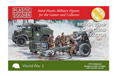 Plastic Soldier 62035 WW2G20007 British 25pdr & CMP Quad Tractor