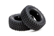 Tamiya 54735 Mud Block Tires (CC-01) (Pack of 2)