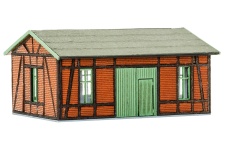 Vollmer 47556 N Gauge kit Workshop With Plaster/Timber-Framed Facade