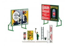 Wills Kits SS21 Hoardings and Bill Poster OO Gauge Plastic Kit