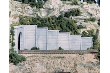 Woodland Scenics C1158 Concrete Retaining Walls