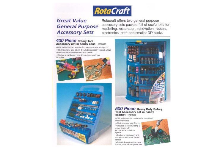Expo Tools 19506 400 piece Rotary Tool Accessory Kit