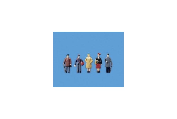 Modelscene 5058 OO Gauge Passengers Standing Set B
