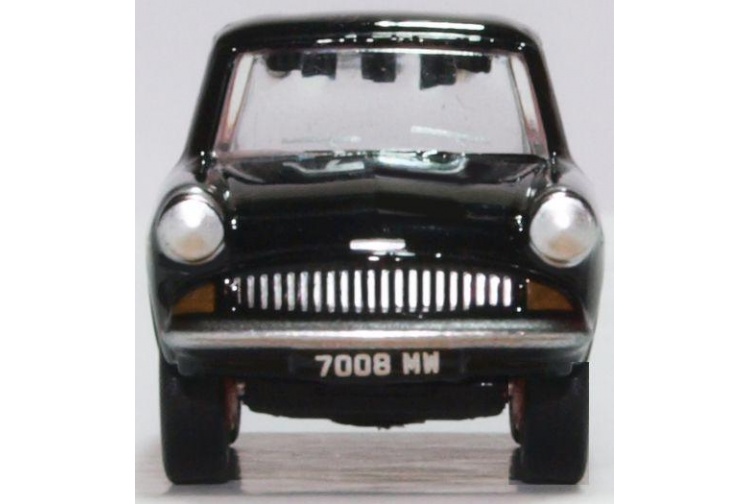 Oxford Diecast 76105009 Ford Anglia 105E Black Front