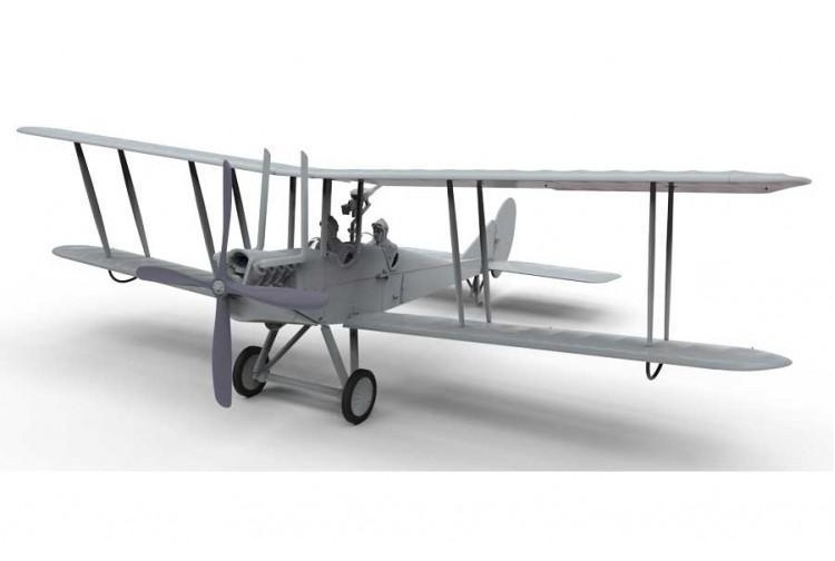 Airfix A02101 Royal Aircraft Factory BE2c - Night Fighter 1:72 Scale Model Aircraft Kit assembled