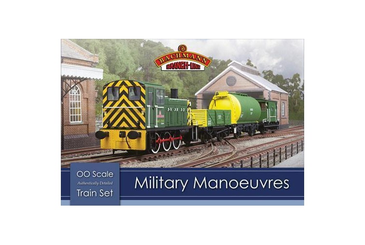 Bachmann 30-130 Military Manoeuvres OO Gauge Train Set