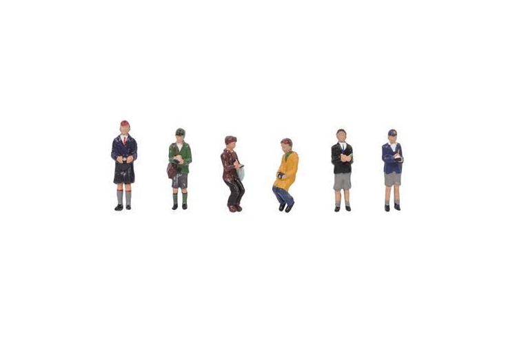 BACHMANN SCENECRAFT 36-401 TRAINSPOTTERS FIGURES SET