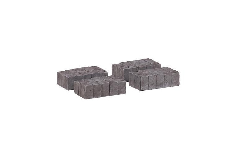 Bachmann Narrow Gauge 44-579  00-9 Gauge Slate Wagon Loads